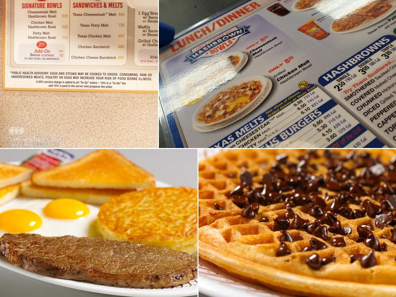 Waffle House Menu