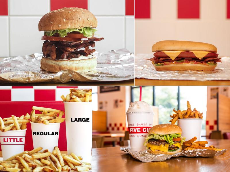 Five Guys Menu