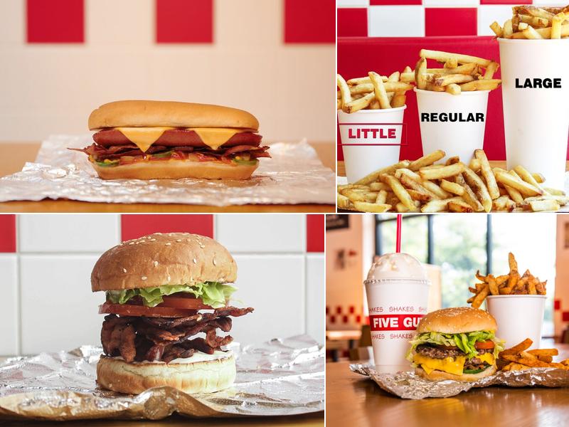 Five Guys Menu