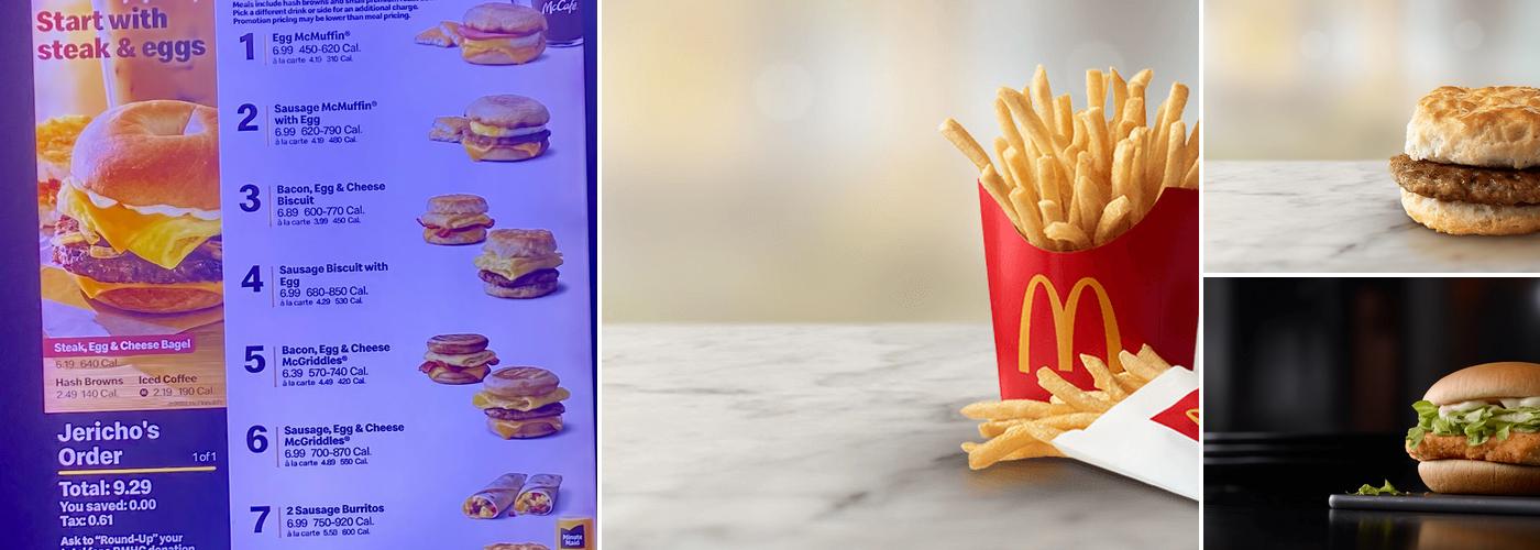 McDonald's Menu