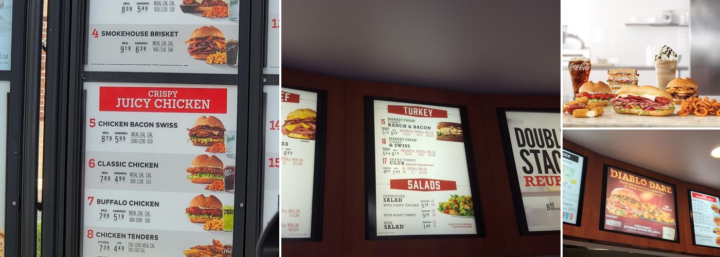Arby's Menu
