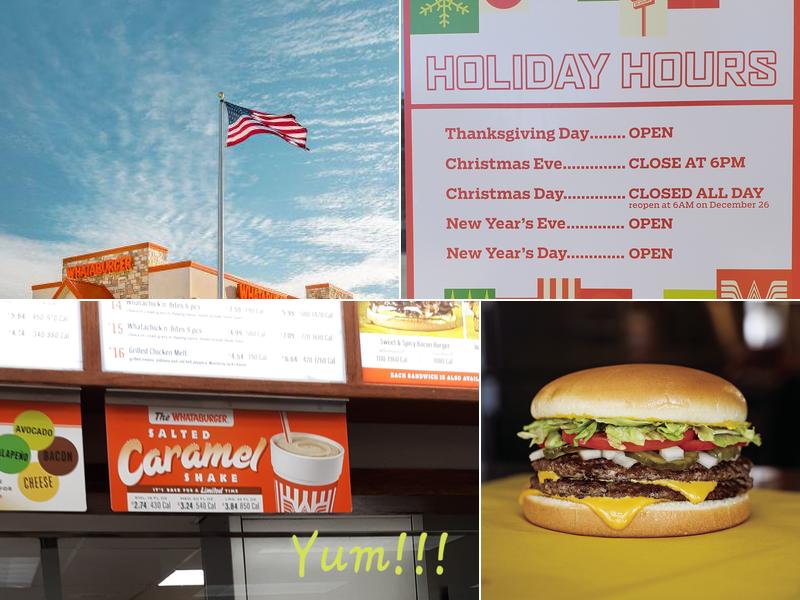 Whataburger Menu