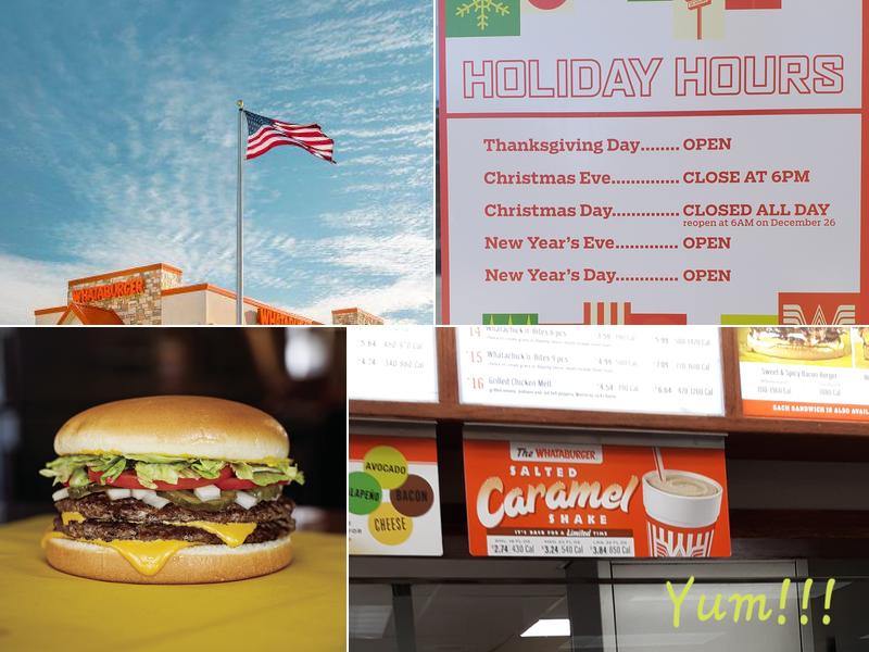 Whataburger Menu