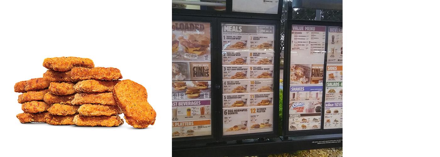 Burger King Menu