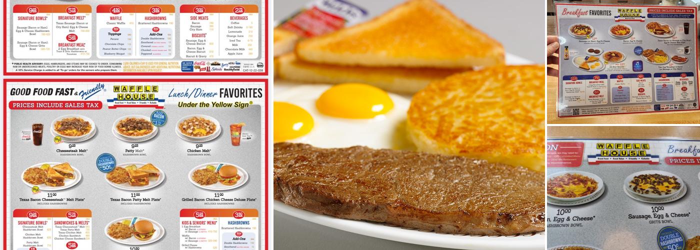 Waffle House Menu