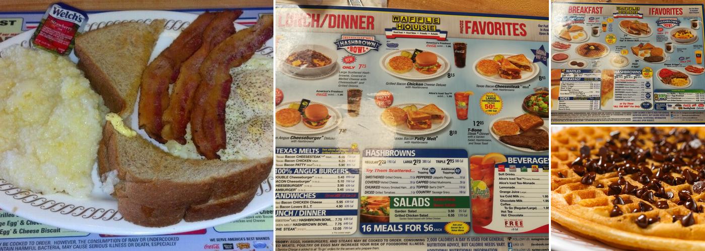 Waffle House Menu