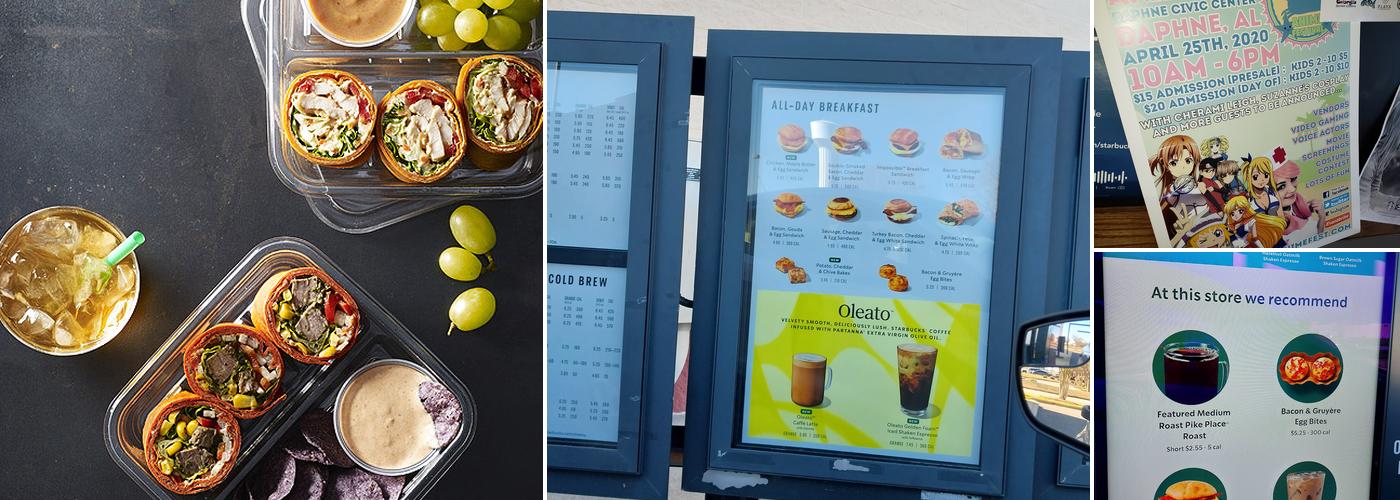 Starbucks Menu