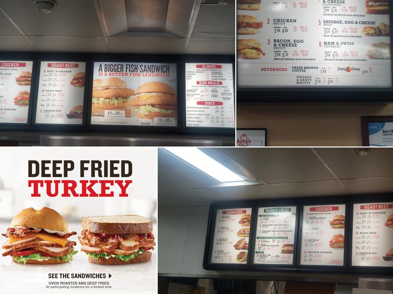 Arby's Menu