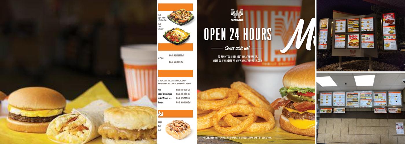 Whataburger Menu