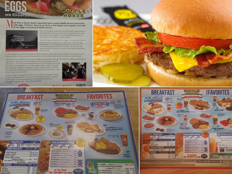Waffle House Menu