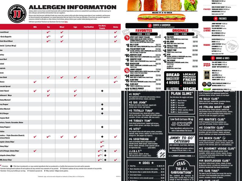 Jimmy John's Menu
