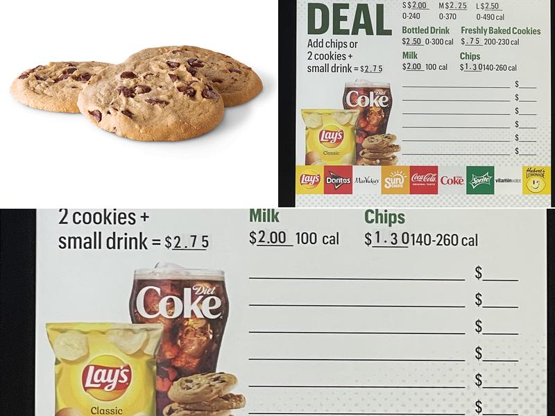 Subway Menu
