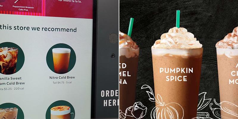 Starbucks Menu