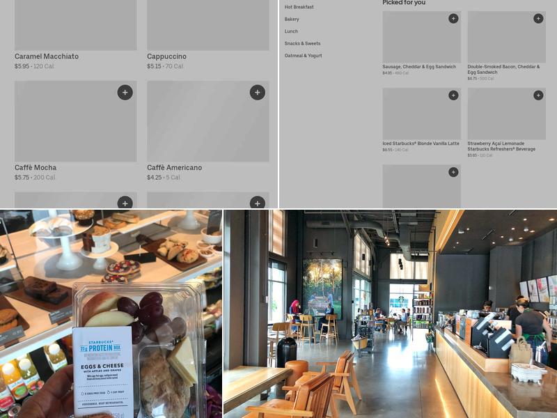 Starbucks Menu