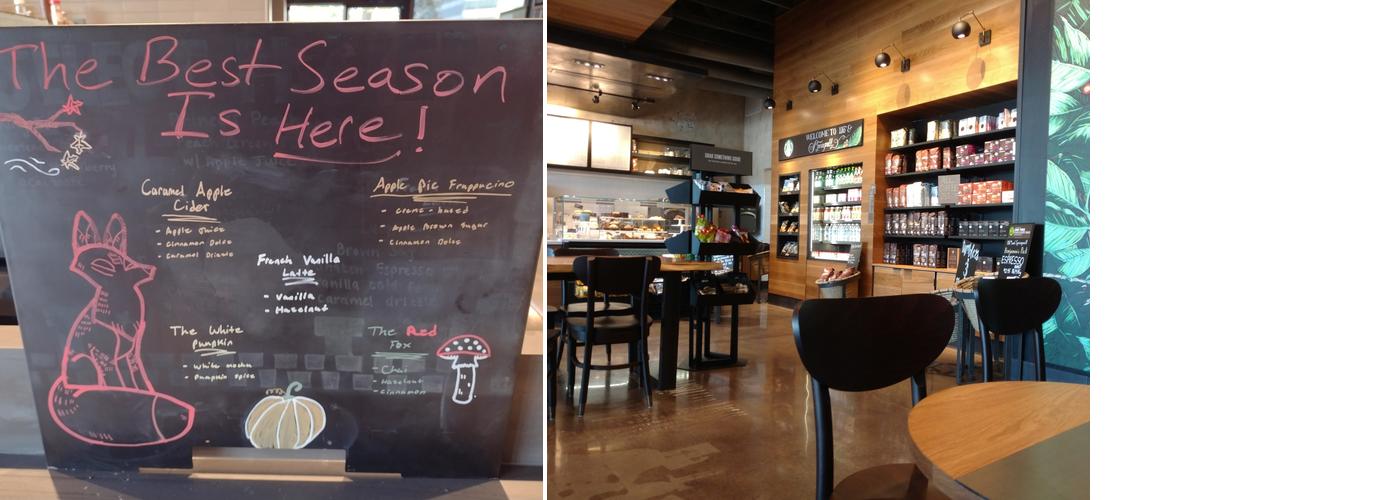 Starbucks Menu