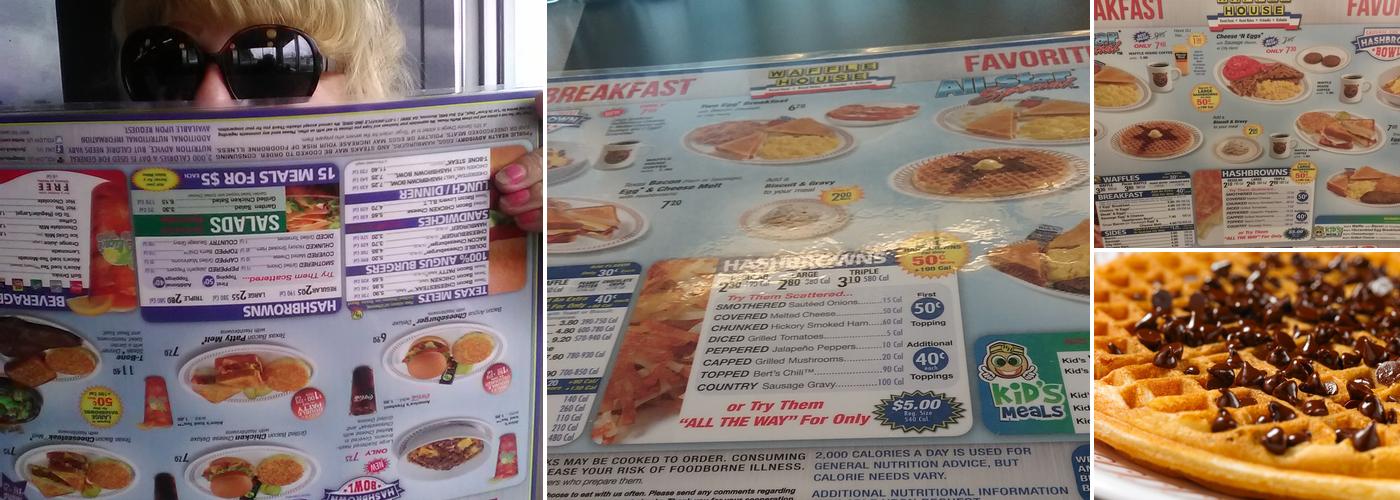 Waffle House Menu