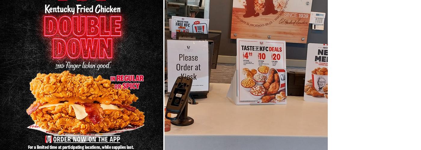 KFC Menu