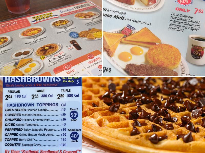 Waffle House Menu