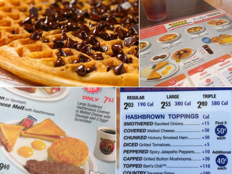 Waffle House Menu