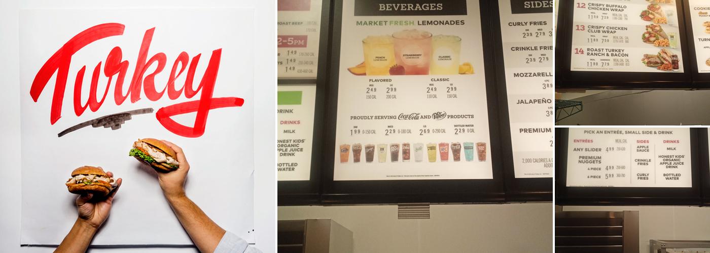 Arby's Menu