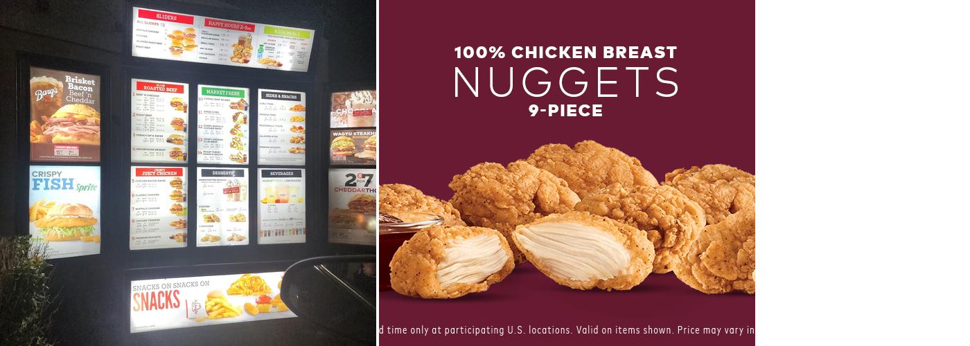 Arby's Menu