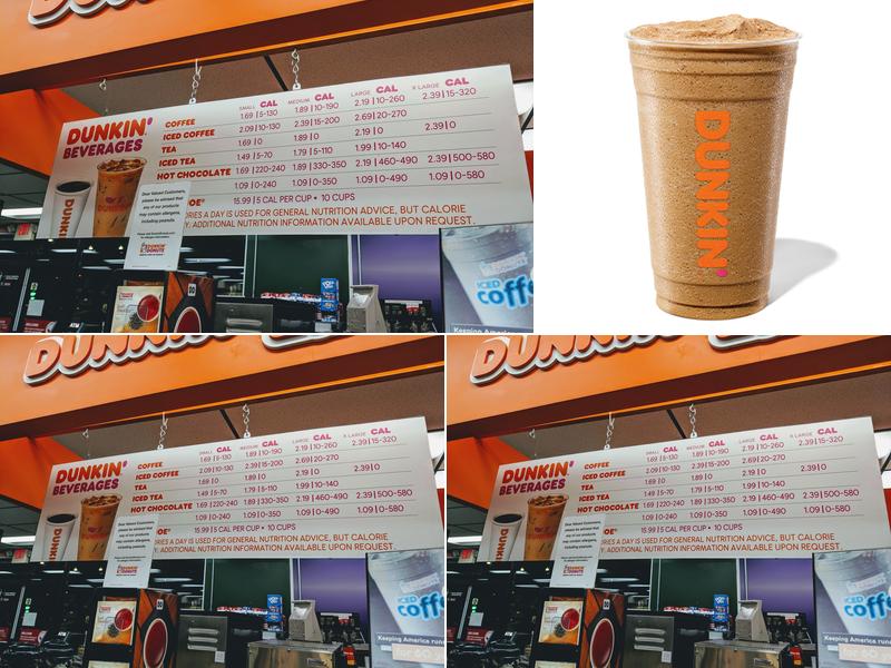 Dunkin' Menu
