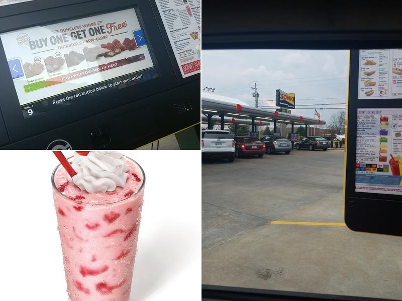 Sonic Drive-In Menu