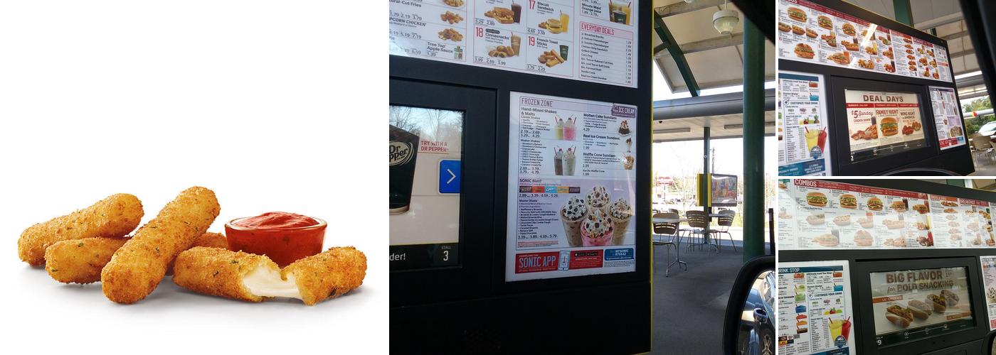 Sonic Drive-In Menu