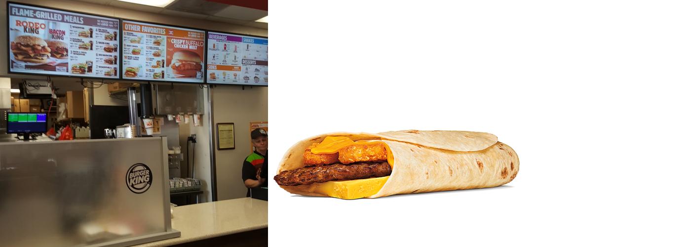 Burger King Menu