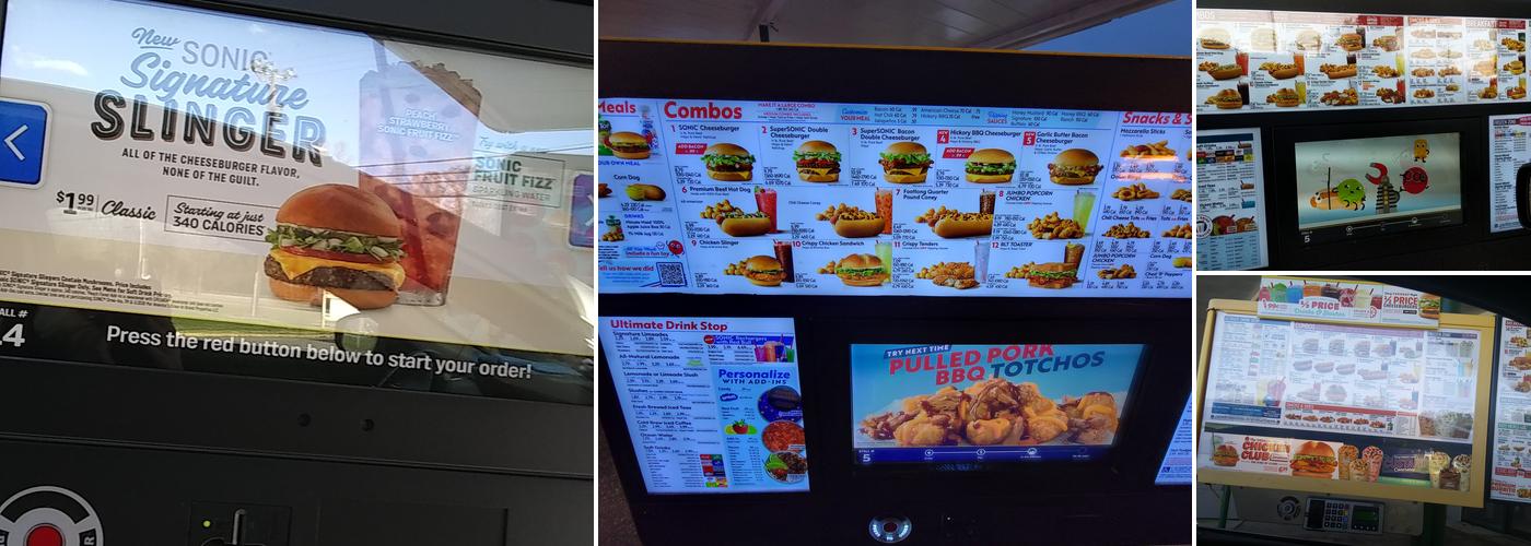 Sonic Drive-In Menu