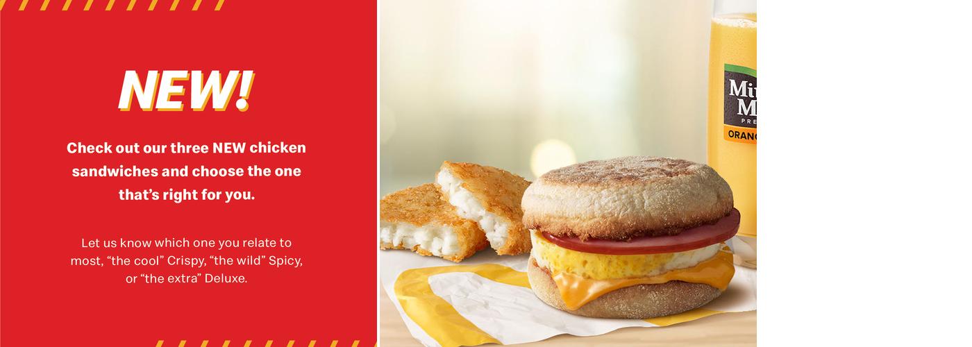 McDonald's Menu