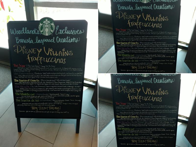 Starbucks Menu