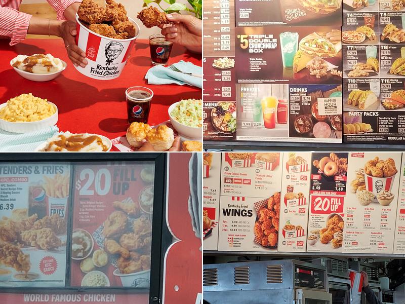 KFC Menu