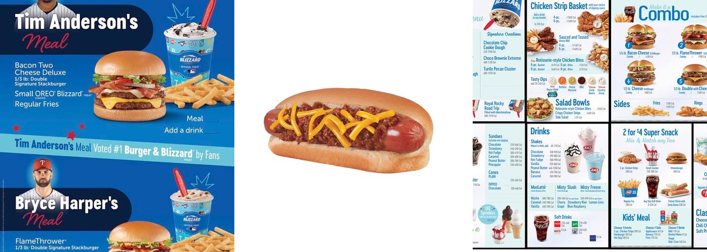 Dairy Queen Grill & Chill Menu