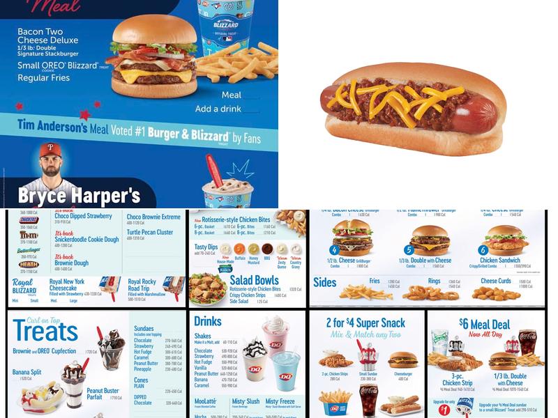 Dairy Queen Grill & Chill Menu