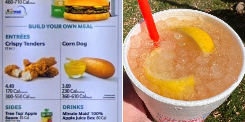 Sonic Drive-In Menu