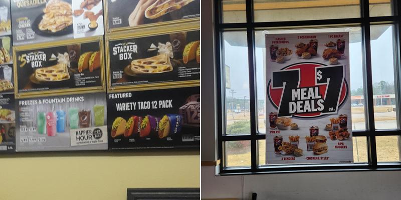 KFC Menu