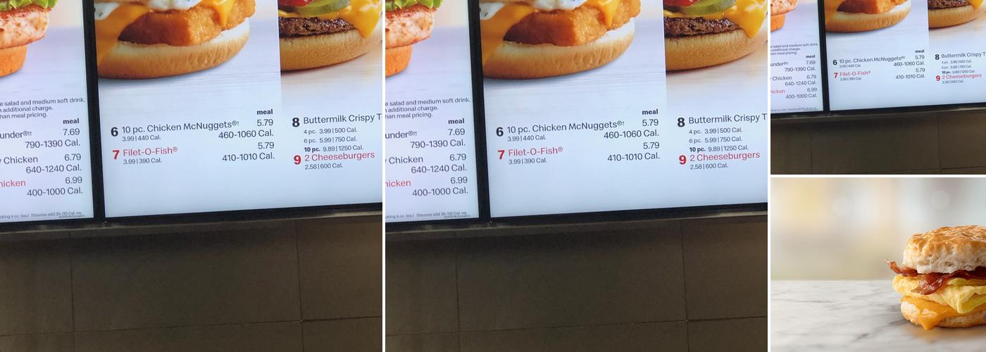 McDonald's Menu