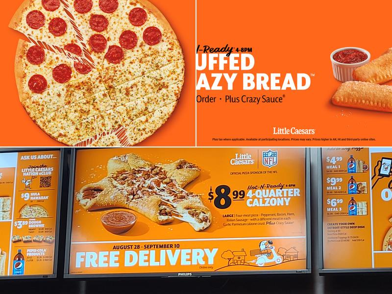 Little Caesars Pizza Menu