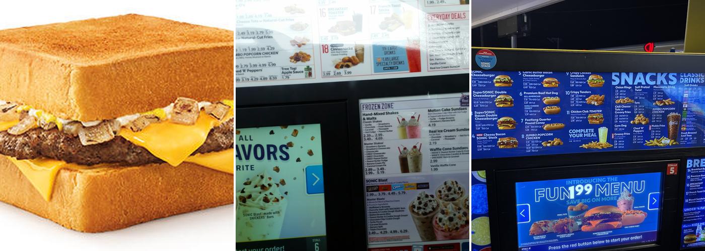 Sonic Drive-In Menu