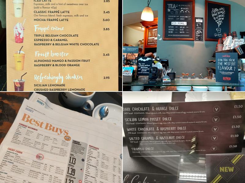Caffè Nero Menu