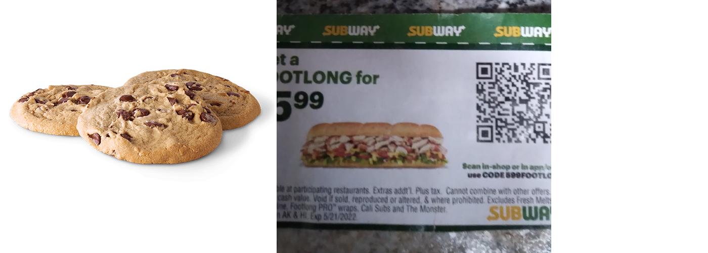 Subway Menu