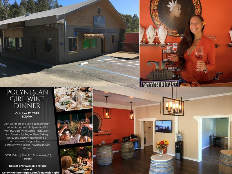 Polynesian Girl Wine Tasting Room