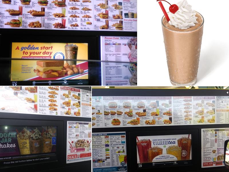 Sonic Drive-In Menu