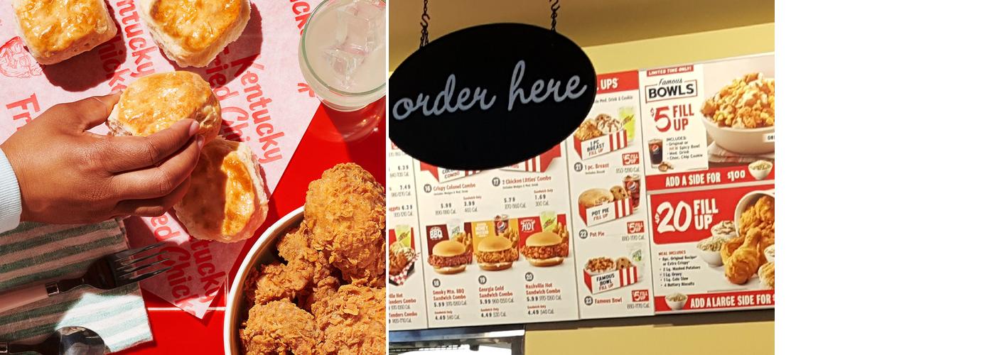 KFC Menu