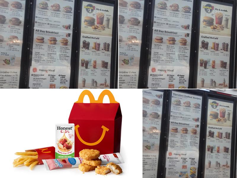 McDonald's Menu