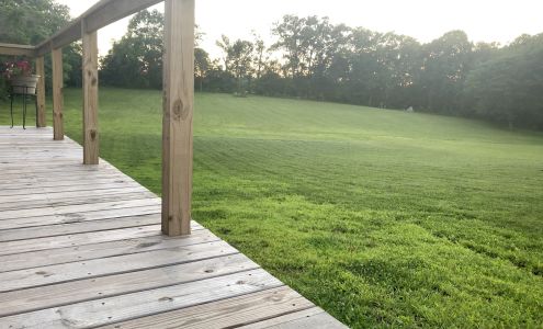 Dam Near Lake of Egypt Cabins by SIVR