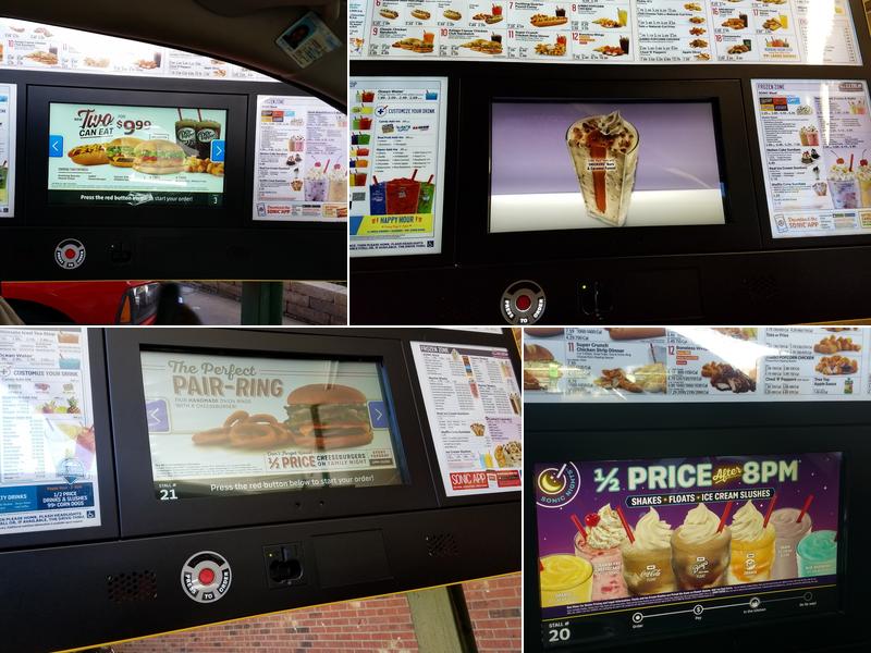 Sonic Drive-In Menu