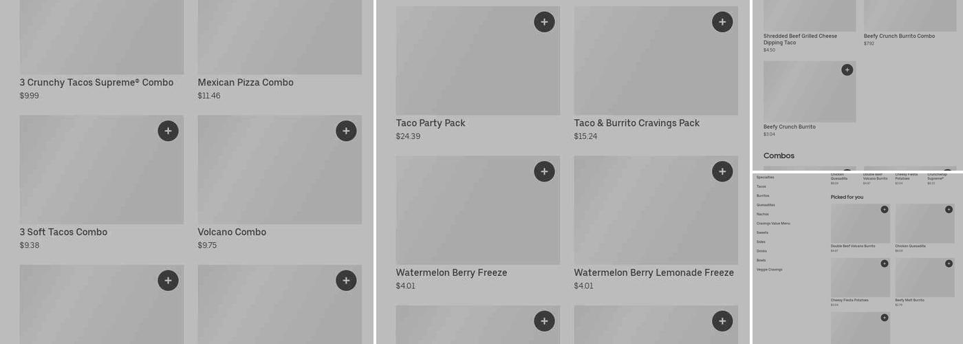 Taco Bell Menu