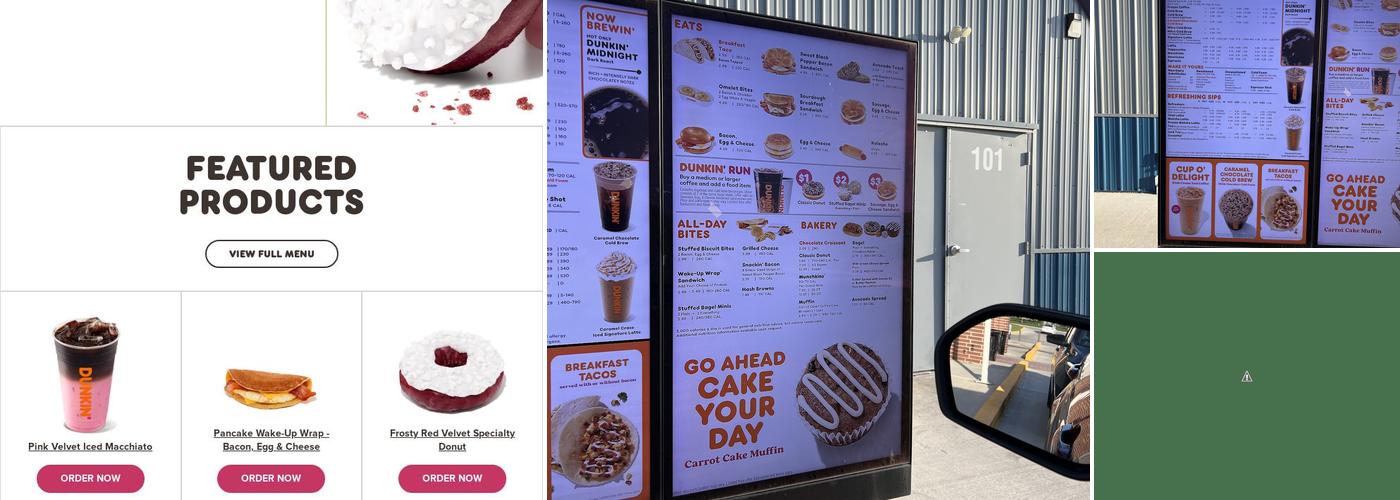 Dunkin' Menu